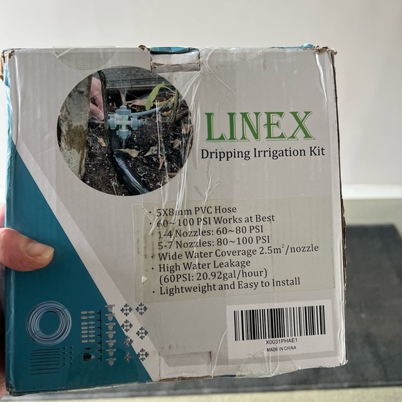 Drip Irrigation Kit System Automatic Watering Equipment Tubing Hose Garden 50ft - Picture 7 of 7